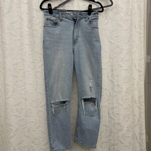 Abercrombie & Fitch Light Blue Straight Leg Jeans